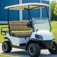 thumbnail image 3 of Uorisanigo Golf Seat Cushion Easy to Install Front Seat Covers Ethnic Geometric Aztec Tribal Anti-Hot Golf Cart Replacement Front Seat Golf Cart Accessories for Most 2 Passenger Club Car, 3 of 7
