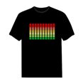 thumbnail image 1 of Yeacher LED T-shirt Voice-Activated Flash Party Disco Night Club Man Woman, 1 of 7