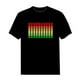 thumbnail image 1 of Camiseta LED Flash activado por voz para hombre y mujer Party Rock Disco Night Club, 1 of 7