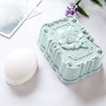 thumbnail image 4 of Btomtd Solid Color Soap Holder with Lid for Shower, High End Travel Soap Case and Storage Box, Household Soap Dish for Bathroom and Toilet, Blue, 4 of 6