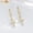 Gold, variant on 18K Gold-Plated Zircon Cross Earrings for Women & Men, Hypoallergenic Cross Dangle Earrings, Unisex Gold Drop Earrings, Minimalist Religious Fashion Jewelry Gift