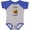 Baseball Heather and Royal, variant on Inktastic I Belong to Jesus Boys or Girls Baby Bodysuit