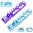 thumbnail image 1 of Distributeur de Ruban 18 Bandes, Distributeur de Ruban Pliable Portable, Zoomie de Ruban, Bien Conçu, Sans Lame, Compact, Durable, Adapté, pour Emballage Cadeau et Fabrication Artisanale, 1 of 8