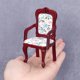 thumbnail image 1 of Mini Dollhouse Furniture Toys Dining Chair Miniature Chair Collection Accessories Exquisite Workmanship heqiyong toy, 1 of 2