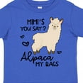 thumbnail image 4 of Inktastic Mimi's You Say Alpaca My Bags Boys or Girls Toddler T-Shirt, 4 of 5