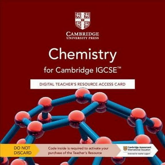 Cambridge IGCSE Chemistry Digital Teacher's Resource Access