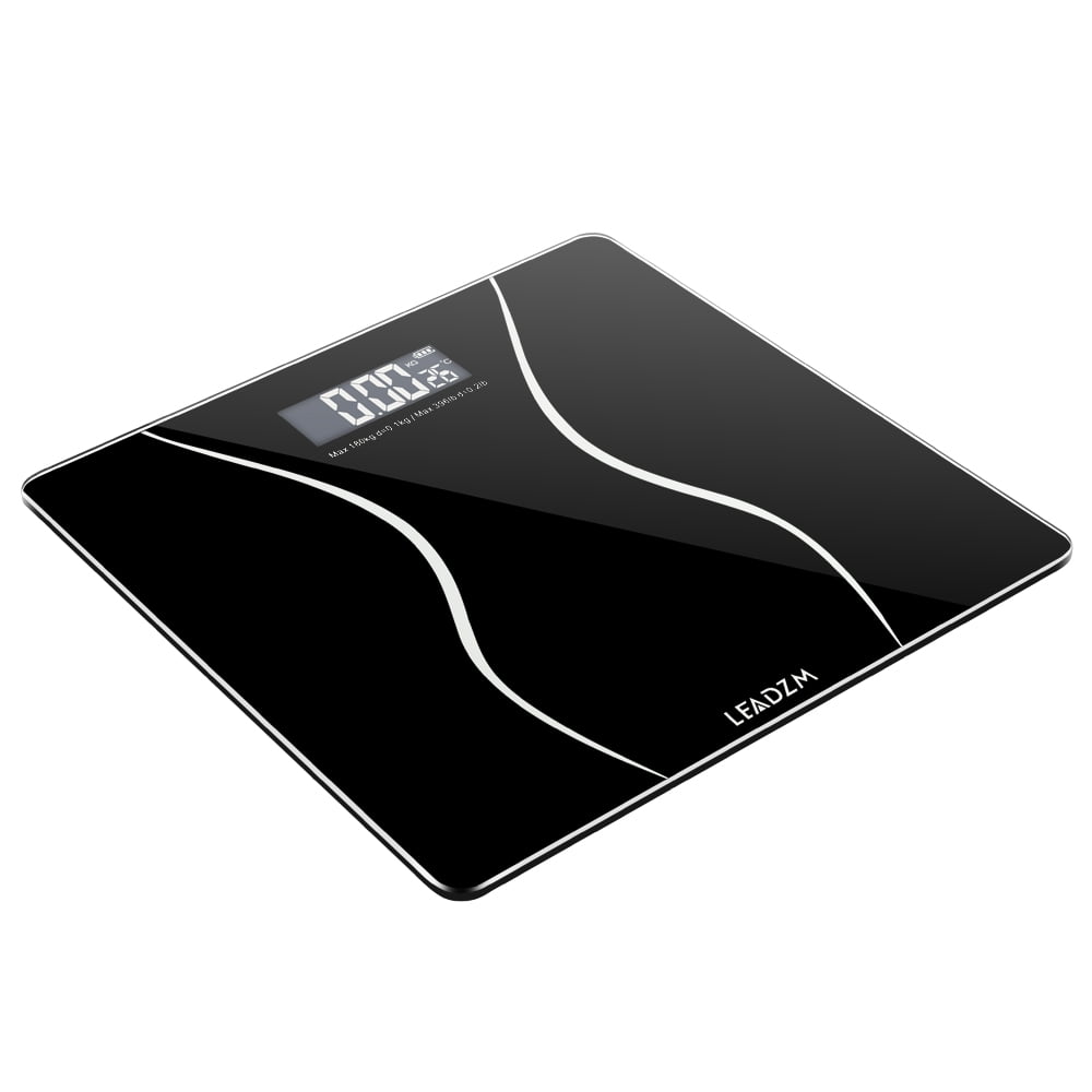 Digital Body Weight Bathroom Scale With Step-On Technology, 400 Lb