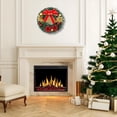 thumbnail image 5 of TanSiDing 1pcs Lifelike Artificial Christmas Wreath - Realistic Faux Greenery Decor, All-Weather Outdoor & Indoor Hanging Decoration for Holiday Party Home Door Wall 30cm, 5 of 6