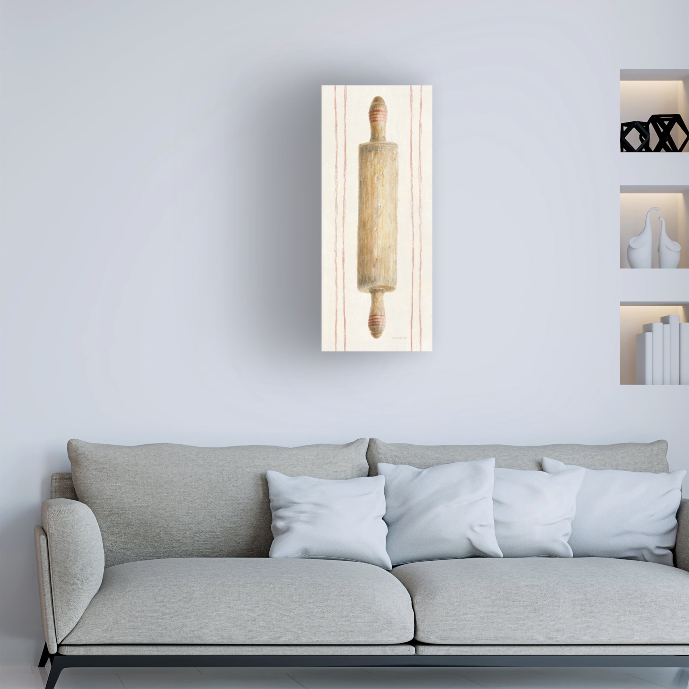 Trademark Fine Art 'Floursack Kitchen I' Canvas Art by Danhui Nai