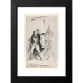 thumbnail image 2 of Thomas Nast 17x24 Black Modern Framed Museum Art Print Titled - The King of Italy Masquerading as a Mafia, 2 of 5