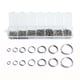 thumbnail image 2 of 770PCS DIY en caja Accesorios de joyería Anillo de conexión Anillo de acero inoxidable Anillo abierto Anillo cerrado, 2 of 5