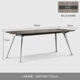 thumbnail image 1 of Monitor Boss Office Desks Wooden Workstation Modern Conference Office Desks Standing Console Scrivania Ufficio Lavoro Furnitures My Lux Decor Round, 1 of 22