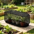 thumbnail image 5 of MMJ Foldable Plant Cover Garden Netting Assembly for Vegetable Seedling Insect Protection 35.4x15.7x13.8in, 5 of 7