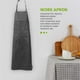 thumbnail image 5 of Heavy Duty Waterproof Rubber Vinyl Apron Industrial PVC Aprons Adjustable Rubber Butcher Apron for M, 5 of 5
