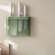 thumbnail image 1 of Organizador de cuchillos de pared, estante de cocina sin cuchillos, almacenamiento de cuchillos de cocina, montaje en pared, organizador de cocina, metal resistente, diseño de 2 niveles,, 1 of 6