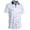 Navy, variant on Men's Polo Shirts, Men's Shirt – Timeless Striped Short Sleeve Button-Free Fit for Everydaywear Navy L
