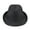 Blue & Grey, variant on Hemming Wide Brim Breathable Holes Folding Jazz Hat Mid-aged Men Outdoor Sun Hat Fashion Accessories,Blue & Grey,XL