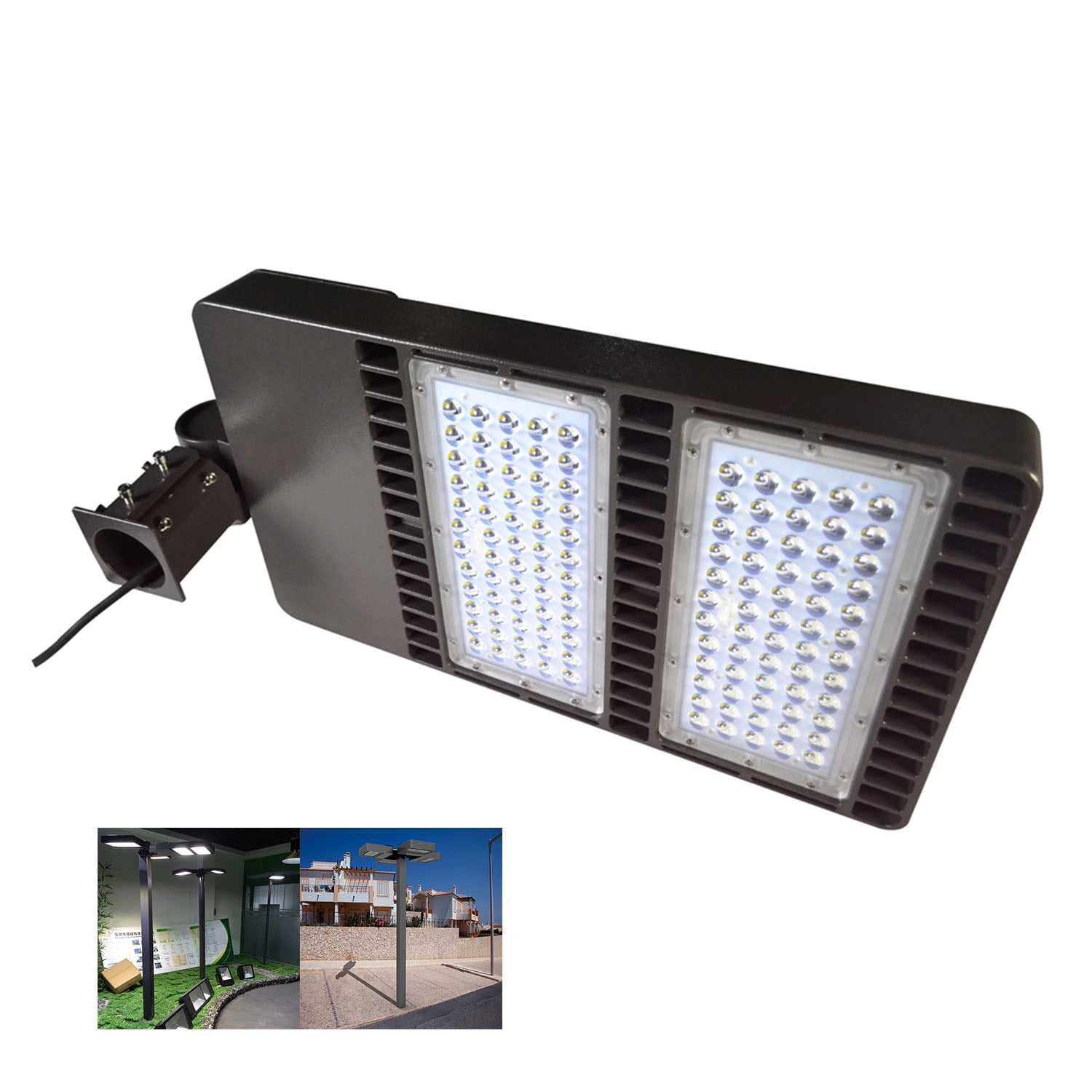 LED Parking Lot Lights 200W24000lm Outdoor LED Flood Lights 5000K LED