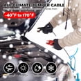 thumbnail image 2 of 2 Gauge 20  Jumper Cables Heavy Duty for , 800 Amp Automotive Booster  Jumper Cables for SUV and  with Carry Bag, Gloves, Brushes, 2 of 6