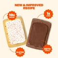 FLINGS Toaster Pastries TMA3 Strawberry and Chocolate High Protein