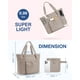 thumbnail image 3 of Bolsa de mano BAGSMART para mujer plegable con bolsa de almacenamiento para viajes y trabajo, 3 of 5