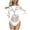 White, variant on Lindreshi Lingerie Sets for Women Women's Fashion Solid Color Back Hollow Lace Lingerie Set