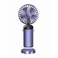 thumbnail image 1 of Mini ventilador portátil de mano USB para estudiantes, pequeño ventilador plegable digital para aromaterapia, pequeño ventilador eléctrico, 1 of 1