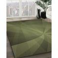 thumbnail image 2 of Ahgly Company Indoor Round Patterned Army Green Area Rugs, 8' Round, 2 of 6