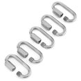 thumbnail image 4 of M6 Portable Carabiner Clip 304 Stainless Steel Locking Clips LoadBearing Safety Buckles, 4 of 14
