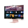 thumbnail image 4 of Samsung S32CM80PUN - M80C Series - LED monitor - Smart - 32" - 3840 x 2160 4K @ 60 Hz - VA - 400 cd/m�� - 3000:1 - HDR10, HDR10+ - 4 ms - HDMI, USB-C - speakers - warm white, sunset pink, 4 of 14