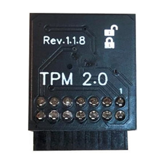 FYUU Tpm 2.0 Security Module Trusted Platform Module For Msi 14Pin Lpc Ms-4136