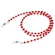 thumbnail image 2 of Qarigey Gafas de moda con perlas de imitación, cadena para el cuello, gafas de sol con cordón, accesorios para montura de gafas de lectura Cadenas y cordones para anteojos Rojo Qarigey AP000292-01, 2 of 6