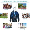 thumbnail image 5 of Darth Vader Teen Boys Girls Hoodies 3D Printed Hooded Sweatshirts for Kids Long Sleeve Casual Unisex Pullovers with Pockets, 5 of 8
