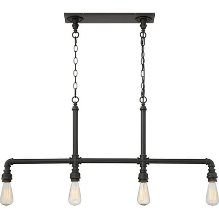 

Nuvo Lighting 60/5794 4 Light 27 Wide Linear Chandelier - Bronze