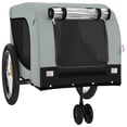 thumbnail image 4 of vidaXL Pet Bike Trailer Bicycle Cargo Dog Stroller Oxford Fabric and Iron, 4 of 10