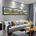 thumbnail image 4 of Kit de punto de cruz Wdftyju casas bordado completo 11CT 217x45cm, 4 of 9