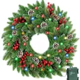 thumbnail image 2 of Guirnalda de Navidad con forma de enredadera, decoración navideña, guirnalda de Navidad, 60 cm, Navidad, decoraciones navideñas, guirnalda de Navidad, enredadera, 2 of 5