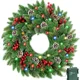 thumbnail image 2 of Guirnalda de Navidad con forma de enredadera, decoración navideña, guirnalda de Navidad, 60 cm, Navidad, decoraciones navideñas, guirnalda de Navidad, enredadera, 2 of 5