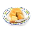 thumbnail image 4 of 1:12 muñecas de muñecas pastel de queso alimentos en la placa de porcelana decoración de mesa, 4 of 6