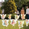 thumbnail image 6 of 8PCS Fairy Yard Signs Plastic Garden Stakes Baby Shower Party Decoration Lawn Signs Butterfly Fairy Yard Stakes Outdoor Spring Fairy Decorations, 6 of 9