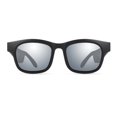 thumbnail image 1 of Lunettes Intelligentes Bluetooth, Lunettes de Soleil Tendance, Argent, 1 of 25