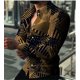 thumbnail image 1 of Camisa de solapa de manga larga con estampado de colores y parches geométricos 3D más vendida para hombre, ropa de diseñador para ocio callejero de Vaion para hombre, 1 of 6