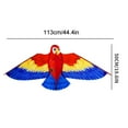 thumbnail image 2 of A Kidss Kite With String 3D Parrot Bird Kite For Outdoor Beach Park Flying Toy Easy To Fly Lightweight Polyester Material Includes 50M String For Kids Family Fun, 2 of 5