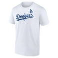 thumbnail image 2 of Men's White Los Angeles Dodgers Team Hot Shot T-Shirt, 2 of 3