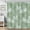 Palm Tree, variant on Beach Shower Curtain, Turquoise Ocean Palm Tree Summer Bathroom Decor 72 x 72 Inch Polyester Fabric Waterproof Bath Curtain with 12 Hooks
