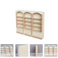 thumbnail image 3 of Miangastore Wood Miniature Bookcase Beige 1Pack 9X1.2X7In, 3 of 8
