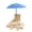 B Blue, variant on KGJQ Squirrel Feeder with Umbrella, Squirrel Feeders for Outside, Squirrel Picnic Table Feeder, Chipmunk Feeder Hold Corn, Corn Cob, Peanut for Garden Yard Patio Tree Decor