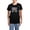 With Blue Strpe Pant, variant on CafePress - Anime_Belgianmalinois Women's Dark Pajamas - Women's Short Sleeve Print T-Shirt and Pants Dark Cotton Pajama Set