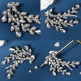 thumbnail image 4 of Rhinestone Hair Pins, Crystal Hair Clips, Handmade Cute Hair Barrettes, Hollow Geometric Hairpins, Elegant Metal Hairpin Hair Accessories Headwear Styling Tools, Gifts for Women Girls, 4 of 4