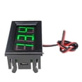 thumbnail image 4 of Voltímetro digital de 0,56" CC de 4,5 V a 30 V, medidor de panel de voltaje rojo/azul para vehículos eléctricos, motocicletas y automóviles de 6 V y 12 V s202412245115, 4 of 5